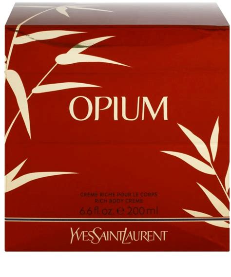 Yves Saint Laurent Opium crema corpo da donna